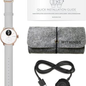 Withings Chronograph "Withings Unisex-Smartwatch Analog Akku", Sportuhr