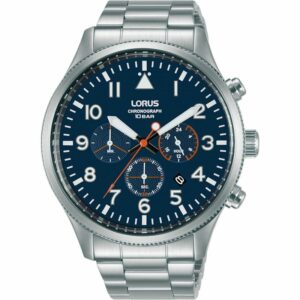 Lorus Gents Sports Chronograph Sports Chronograph Herrenchronograph in Silber RT365JX9